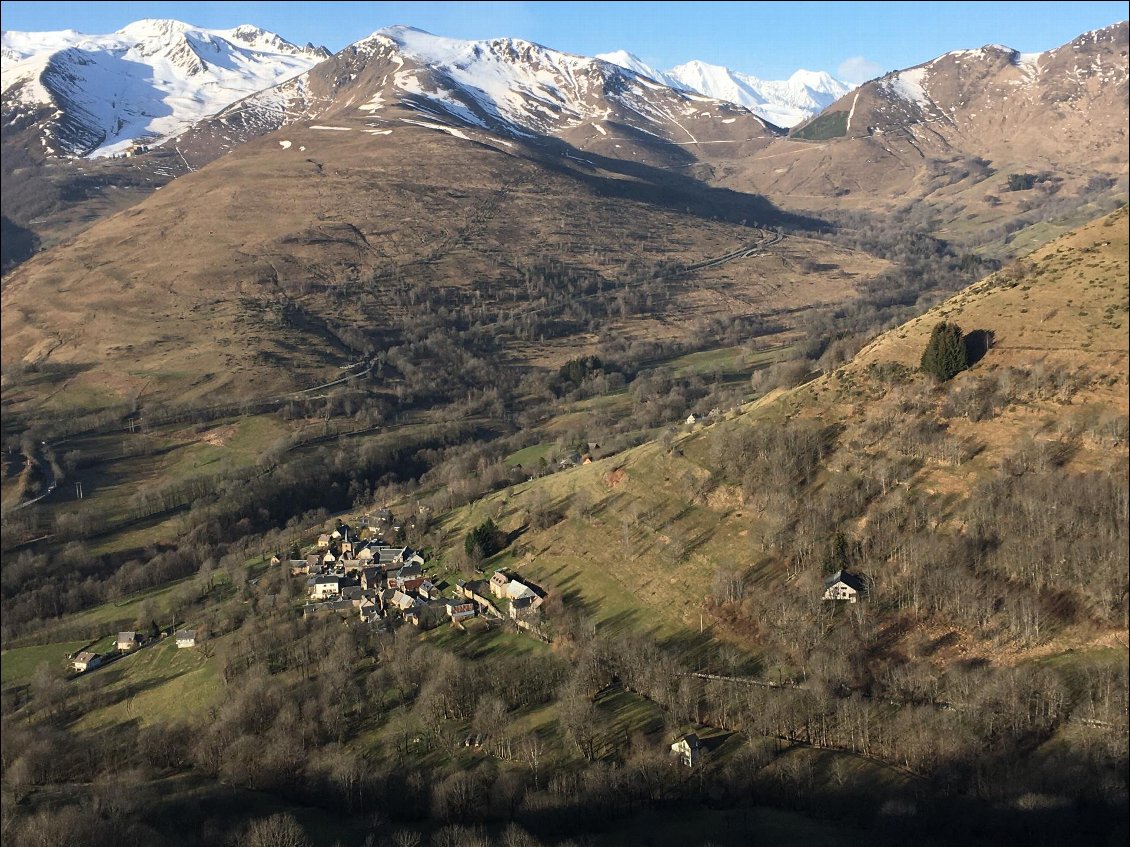 Vue sur Cathervielle