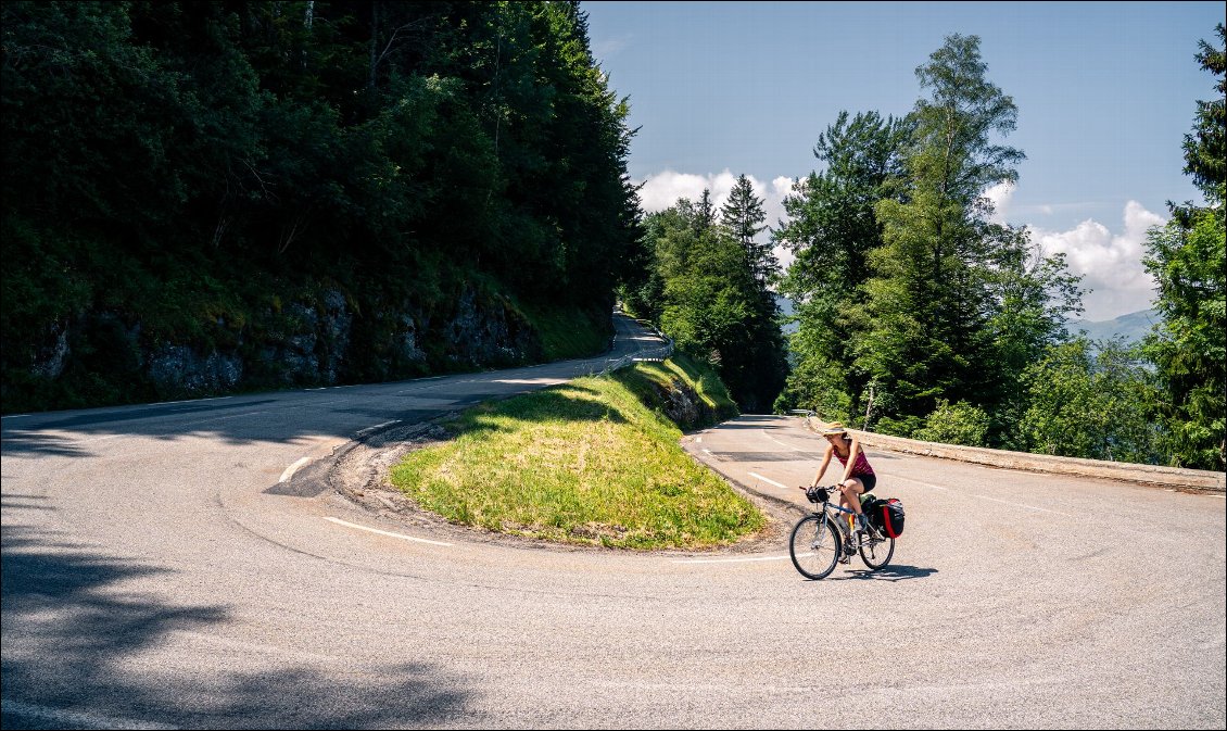 Toujours dans la montée.