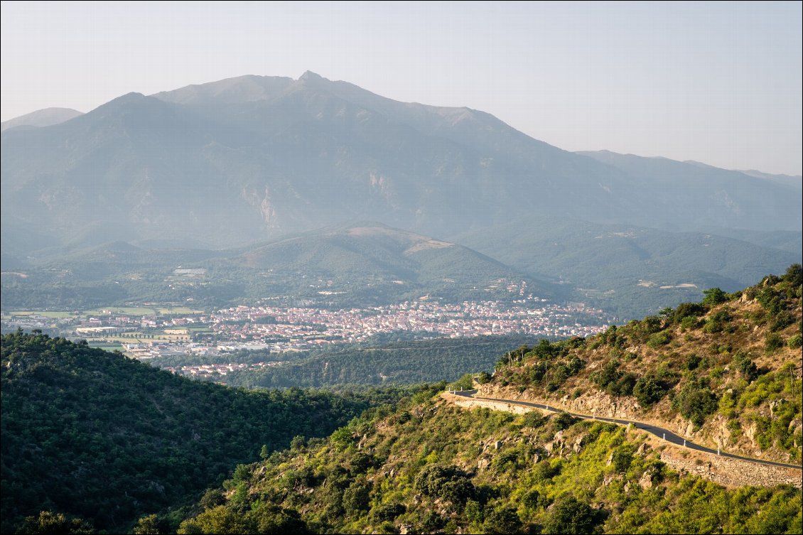 Descente vers Prades.