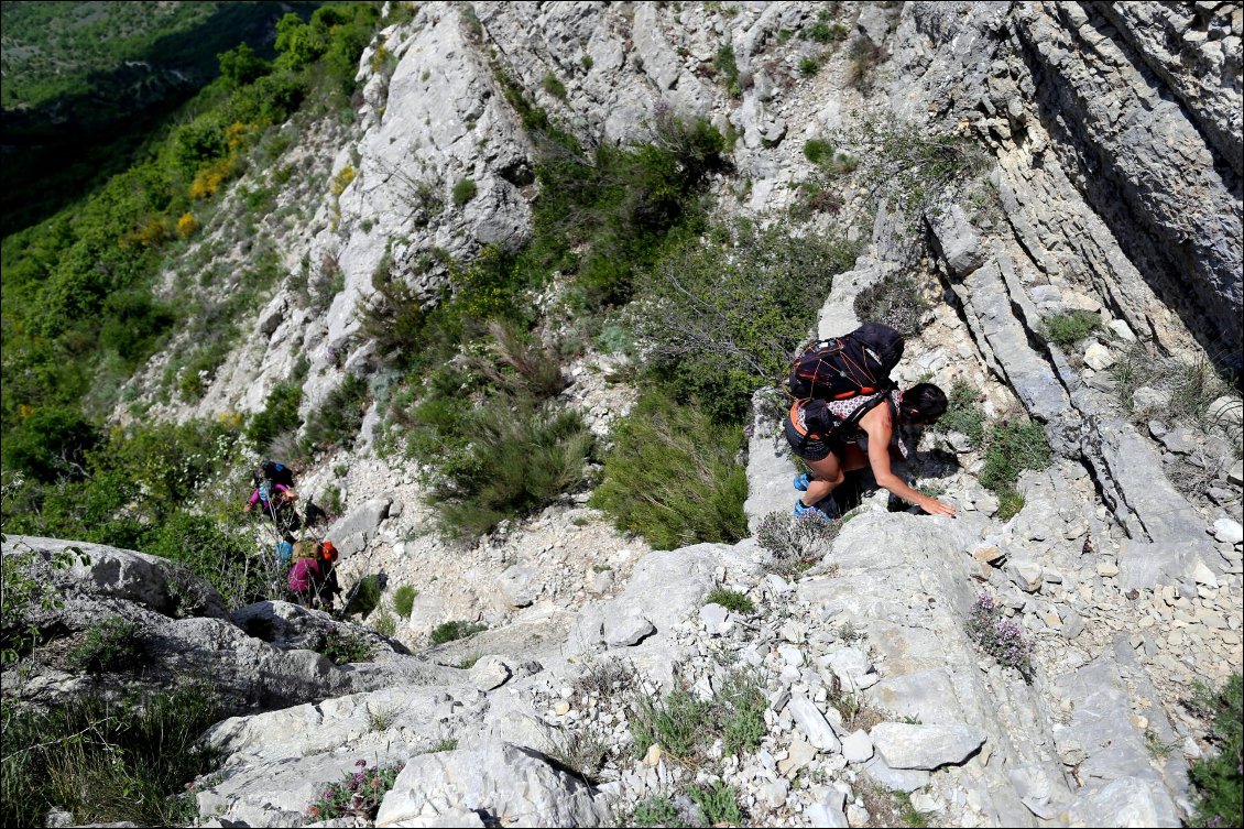 impressionnante vue aérienne; parfois les photos sont trompeuses.