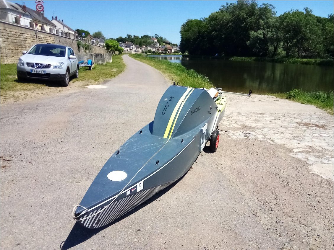 Ça y est, première sortie de l'eau réussie !