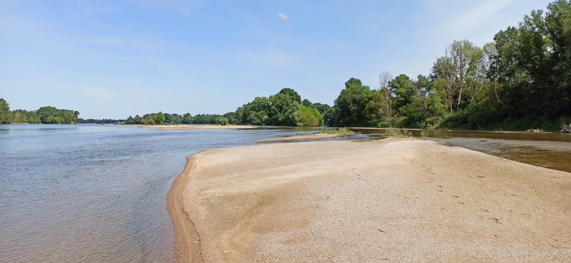 J7. Petit îlot de sable, abordé en l'absence d'oiseau.