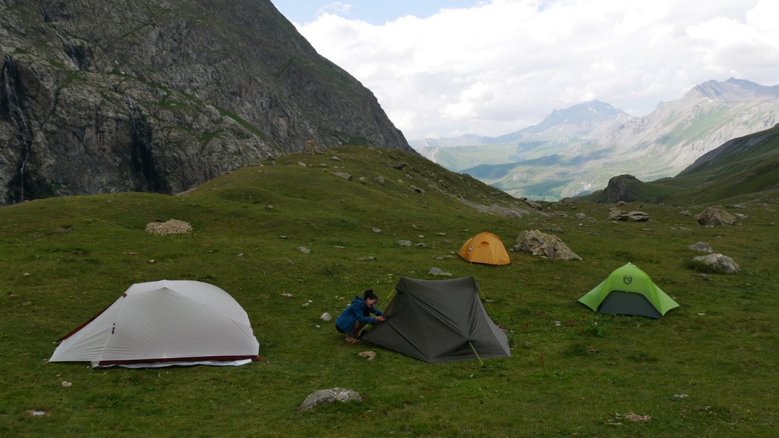 On plante le bivouac !