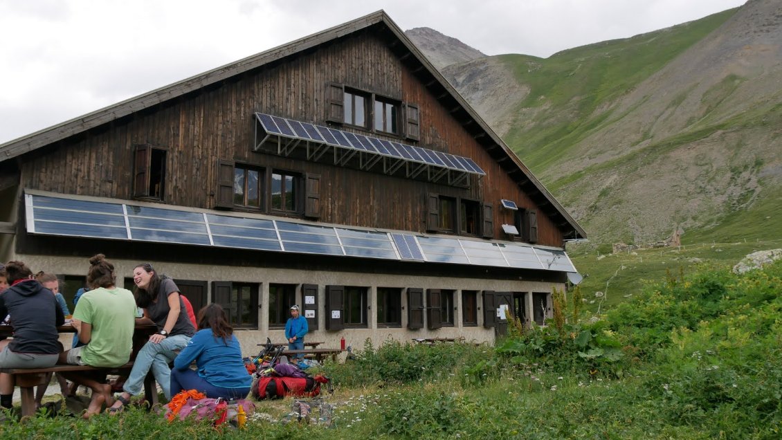 Le refuge de l'Alpe de Villar d'Arène