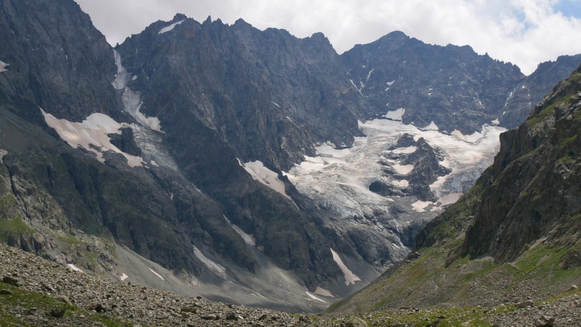 Aux sources de la Romanche, vue sur les glaciers