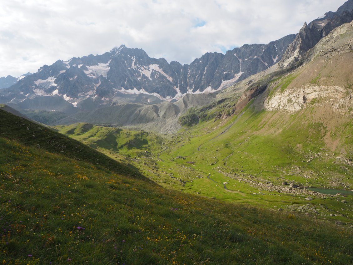 Mais on rallonge en quittant le vallon de Chamoissière pour monter dré dans le pentu !