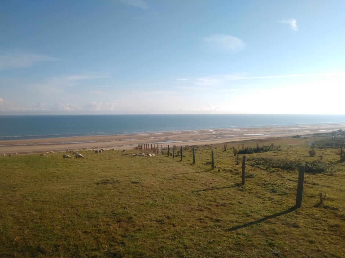 Vue sur Omaha Beach