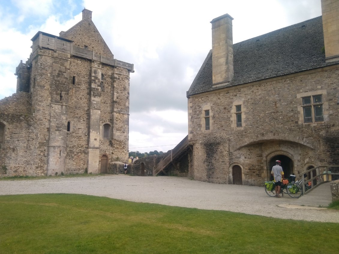 Visite du château de St Sauveur le Vicomte