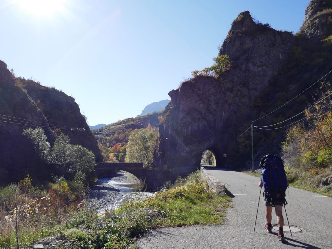 Arrivée sur Barles