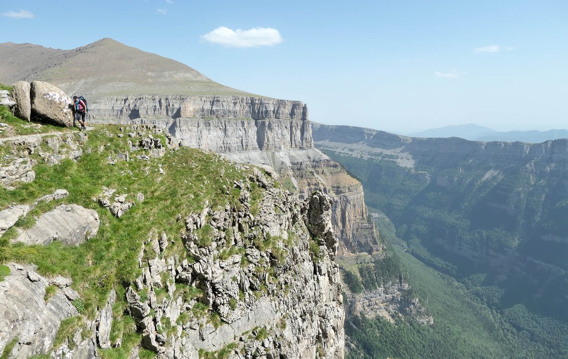 Au-dessus de la vallée d'Ordessa