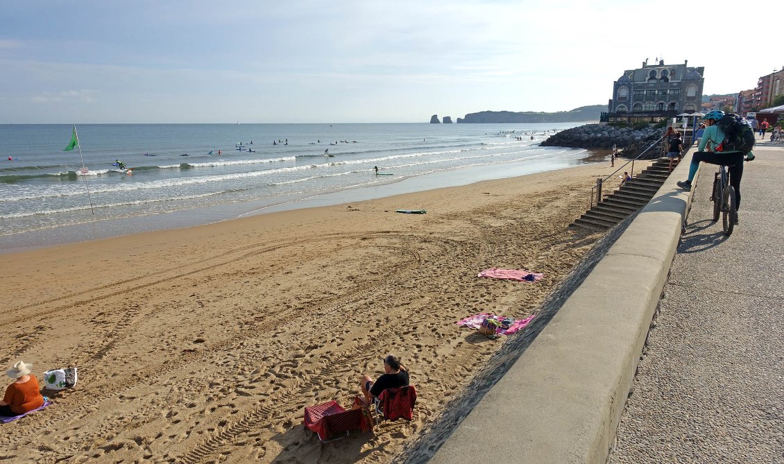 Atlantique !! 49 jours après avoir quitté la Méditerranée.