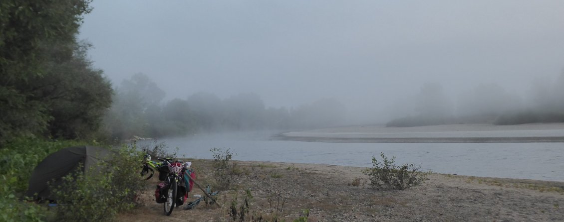 Petite brume ce matin sur l'Allier...