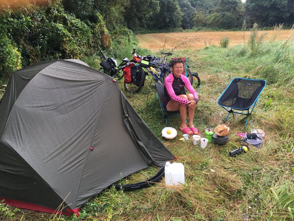 Dernier bivouac, sous Ternant.