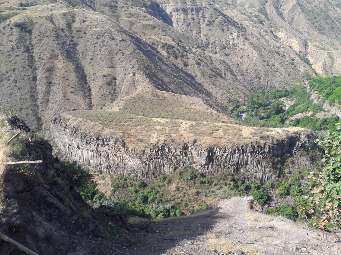 Les orgues de basalte de Garni