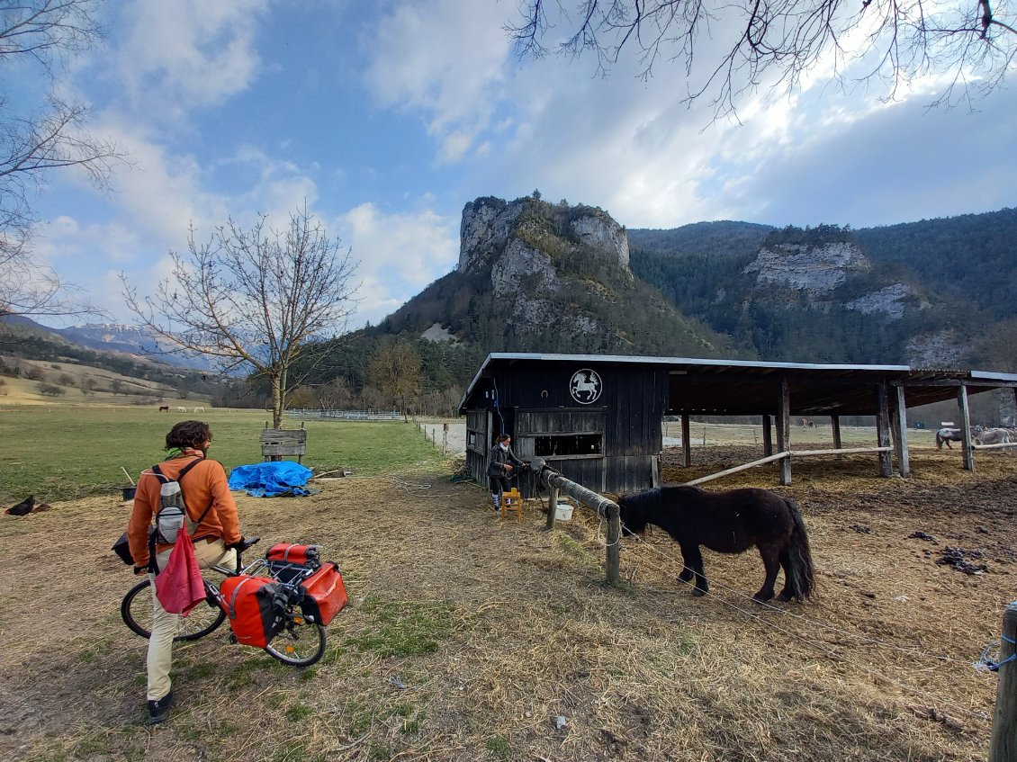 Dans la vallée de Glandage, bout de terre tout près du ciel