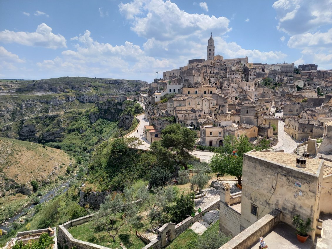 Gros coup de coeur de ce voyage, la Matera troglodytique. Mais aussi culturelle, naturelle, paisible, sportive, historique...