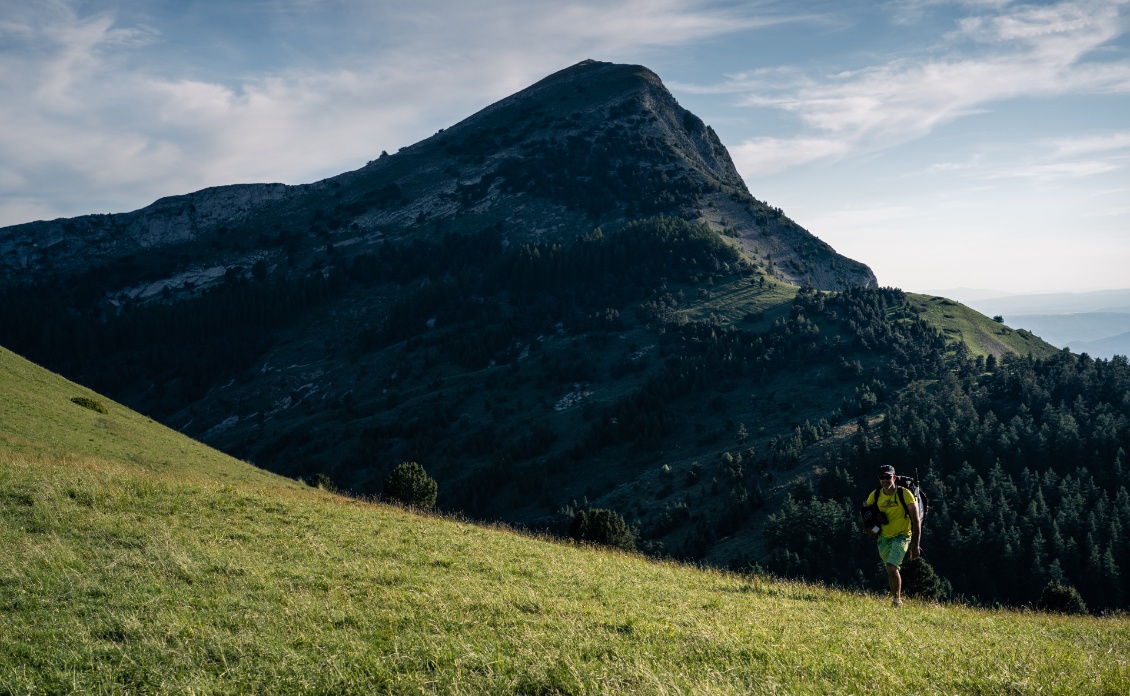 Montée au sommet voisin.