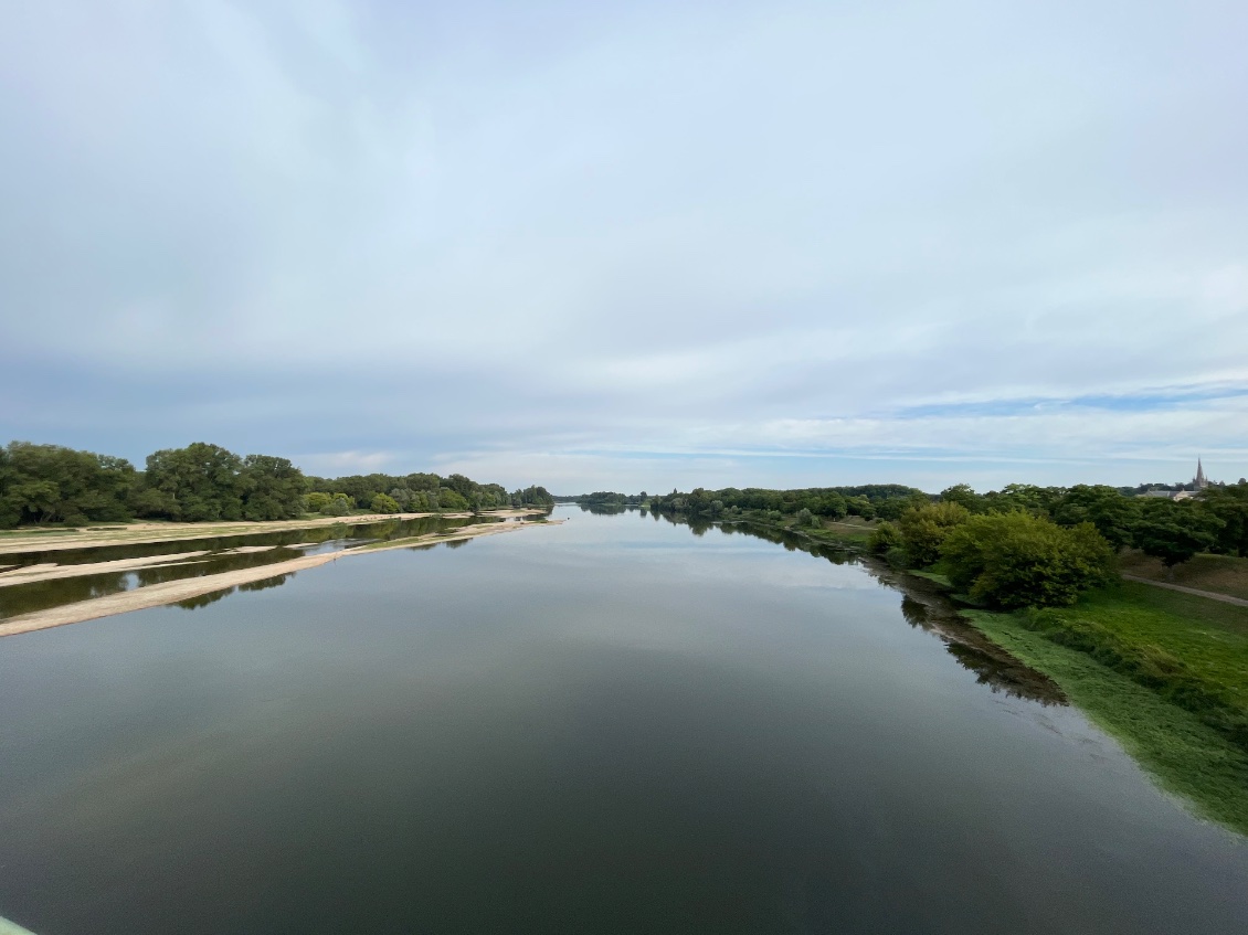 La Loire vu du pont canal