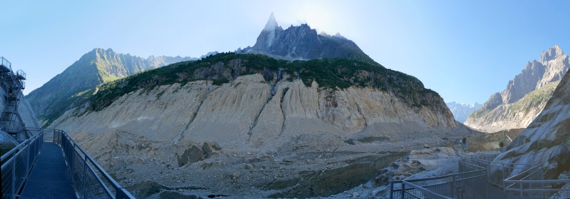 De Chamonix au refuge de la Charpoua par la Mer de Glace