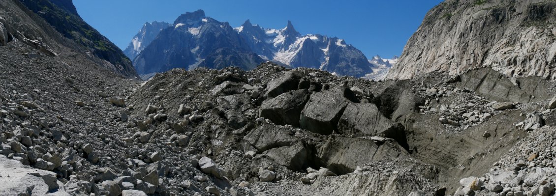 De Chamonix au refuge de la Charpoua par la Mer de Glace