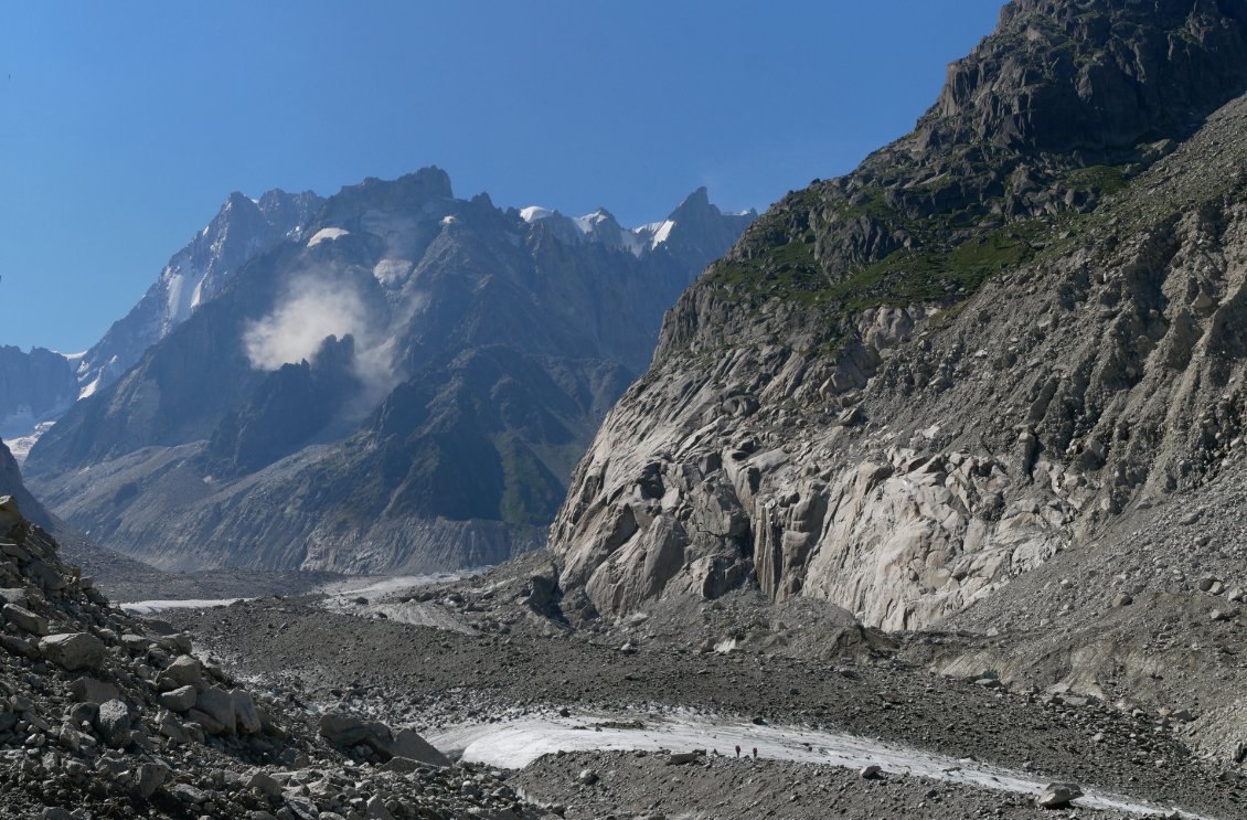 De Chamonix au refuge de la Charpoua par la Mer de Glace