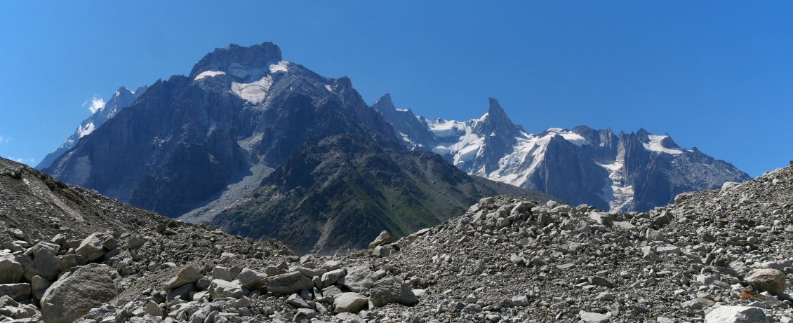 De Chamonix au refuge de la Charpoua par la Mer de Glace