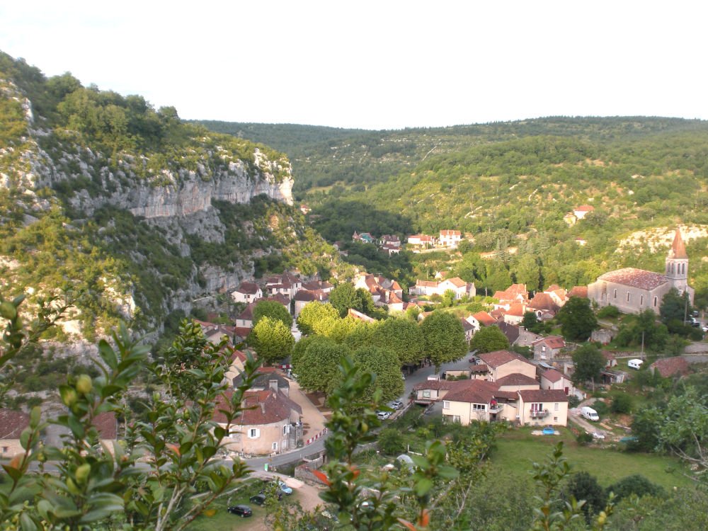 Cabrerets vu du haut