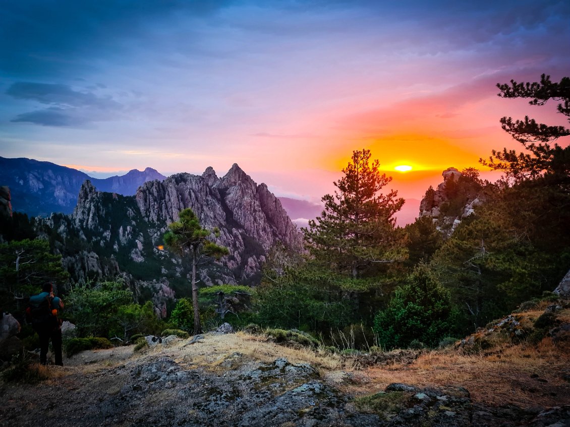 Lever de soleil à I Paliri