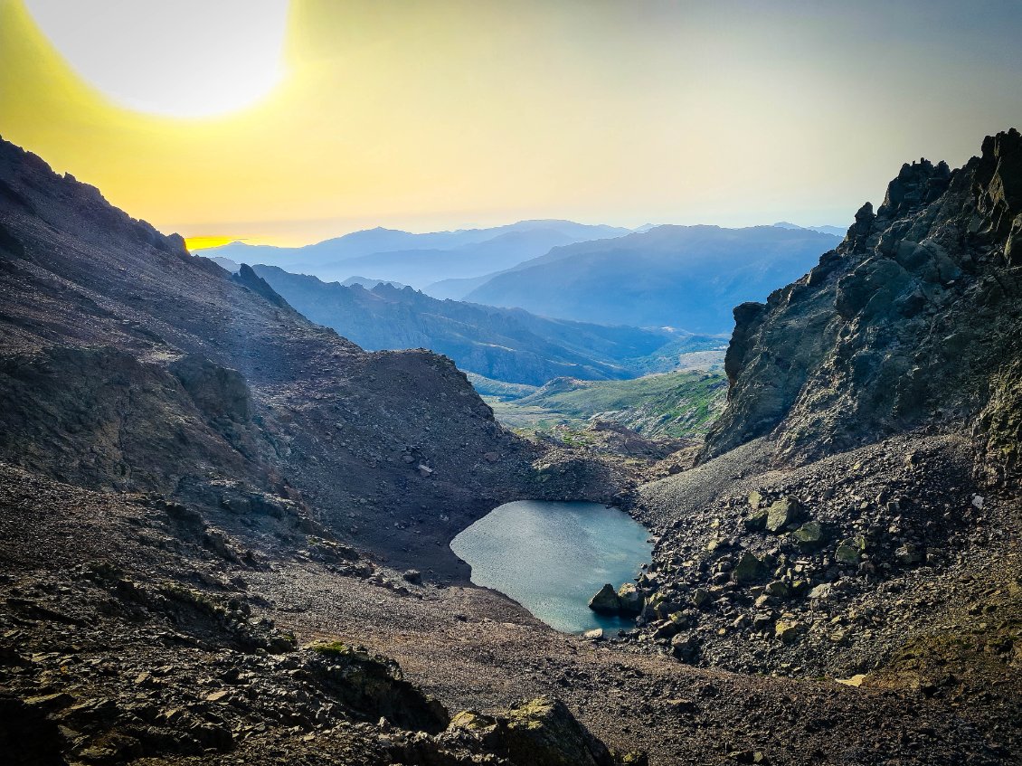 Belle vue sur le Lac Cinto