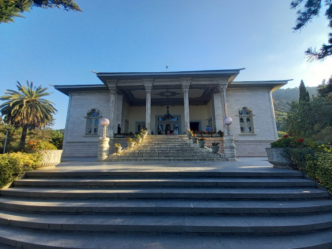 Le palais d'été de l'ancien Shah, Mohammad Reza Pahlavi, a Ramsar