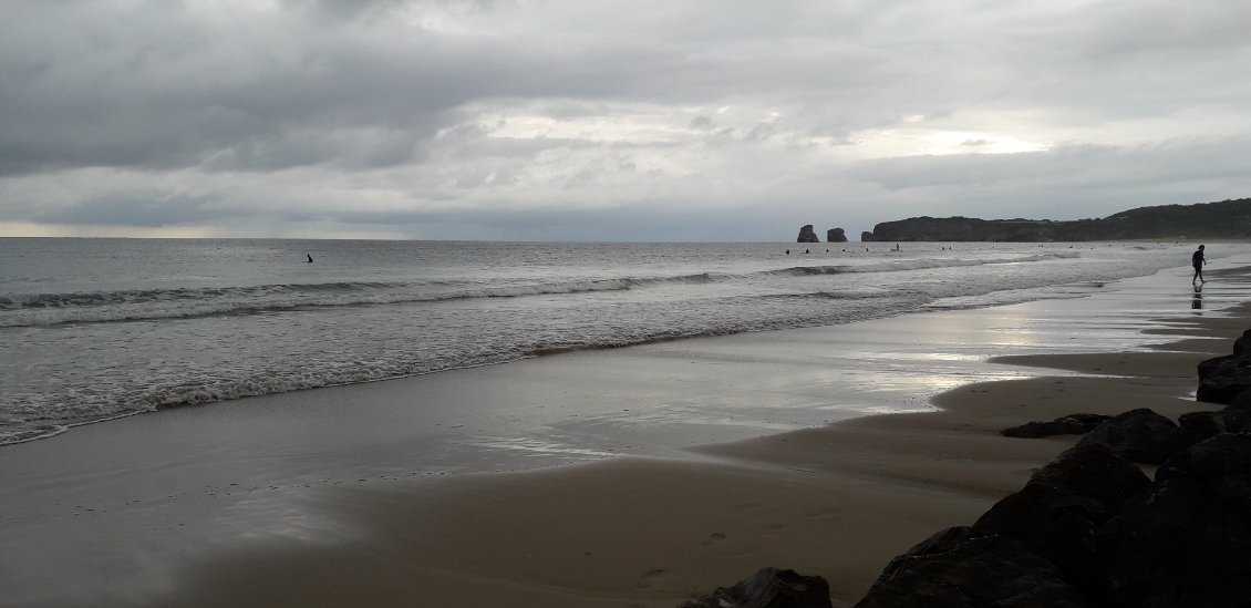 25 juillet 2021 : grand départ de la plage d'Hendaye