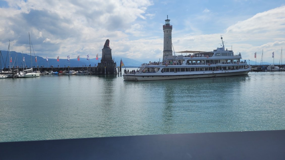 Pas de doute, Lindau est une destination touristique.