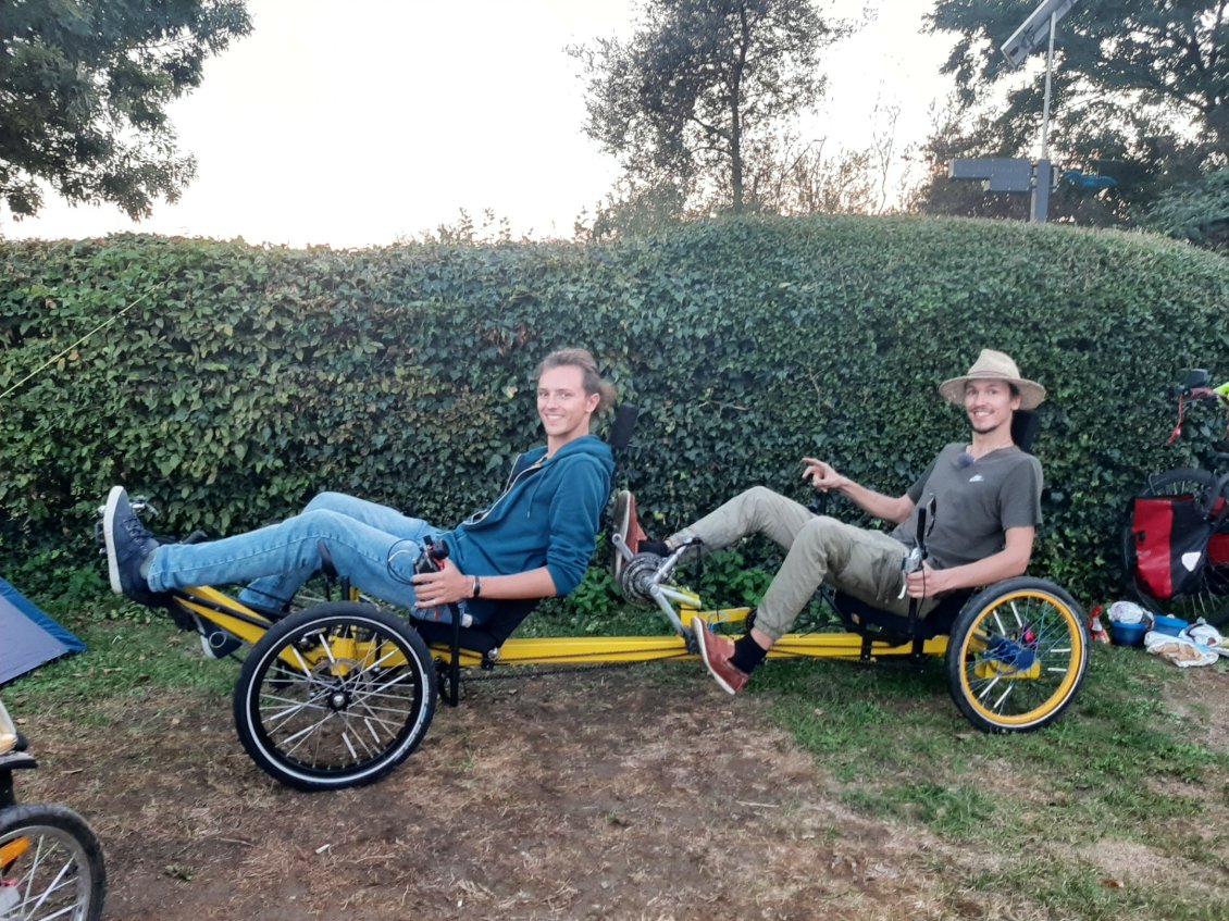 Un double tandem couché, pourquoi pas ?