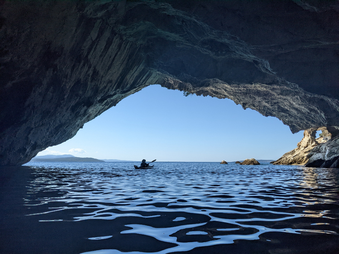 Exploration côte ouest de Meganisi