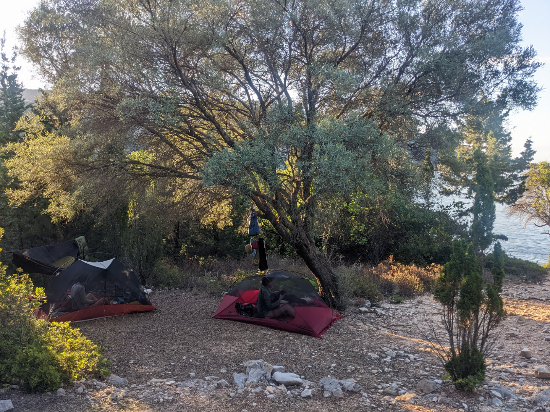 Bivouac sur Thillia