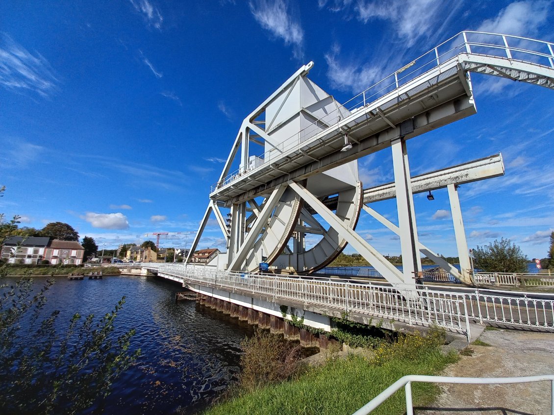 Le pont Pegasus, entre Caen et Ouistreham