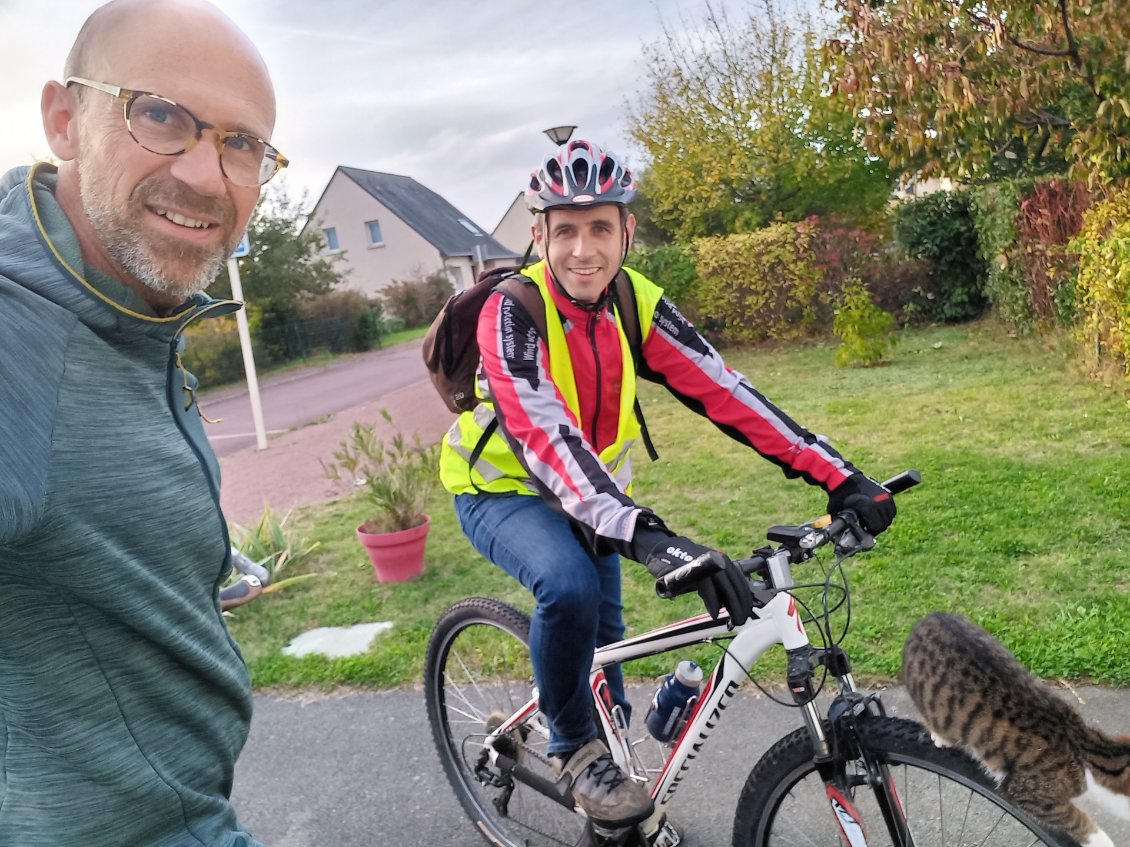 C'est parti pour un bout de route avec Schumy, à cet instant on a 20 ans :))