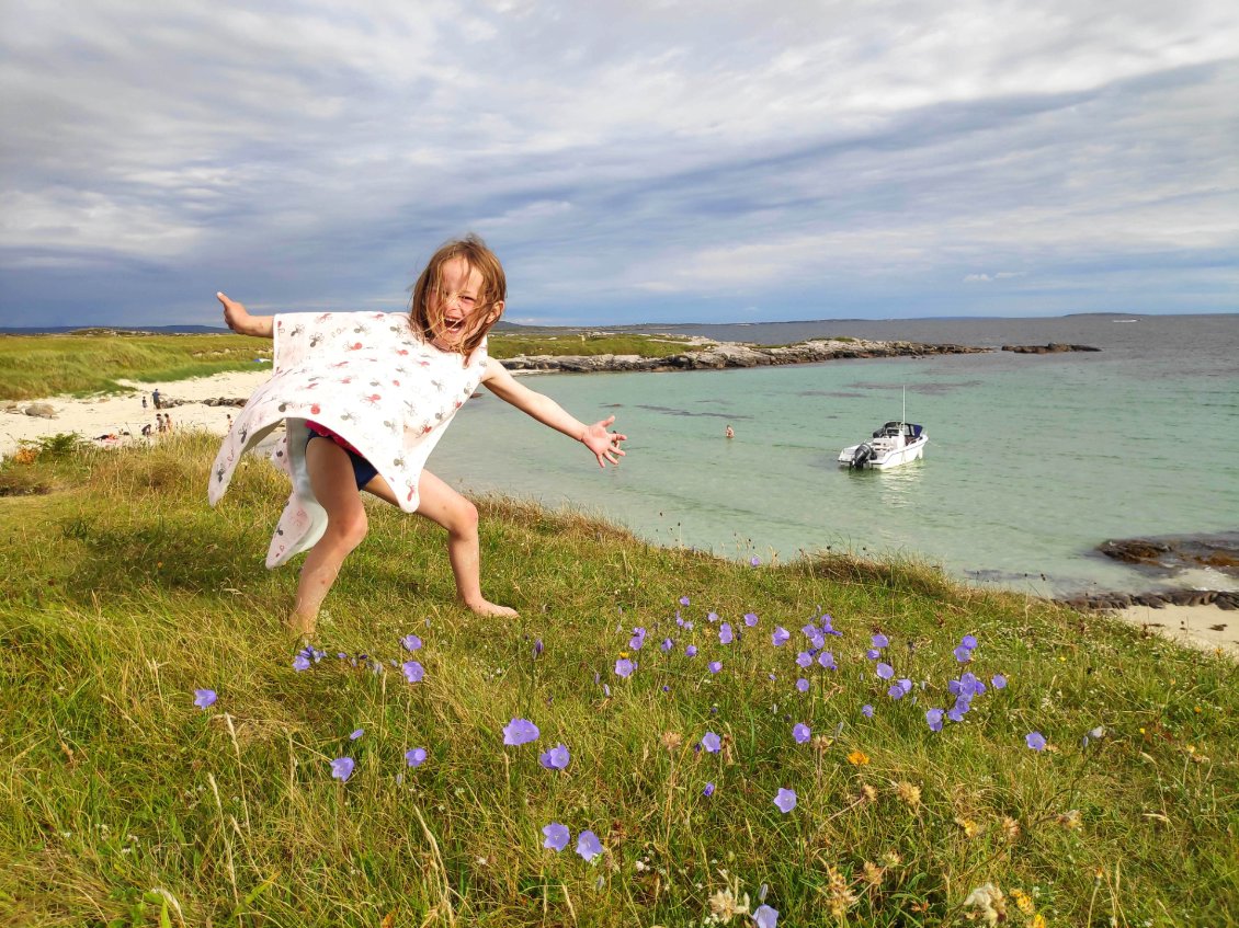 Pause plage revigorante pour les enfants