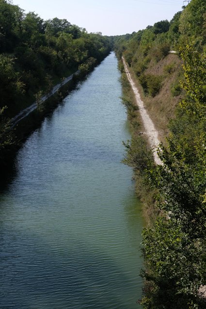 Canal de Marans à La Rochelle.