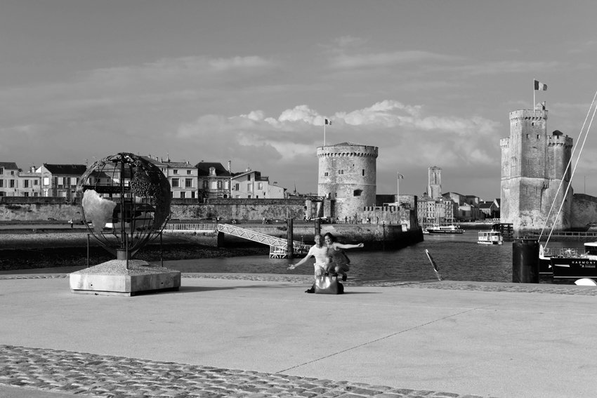 La Rochelle, entrée du vieux port.