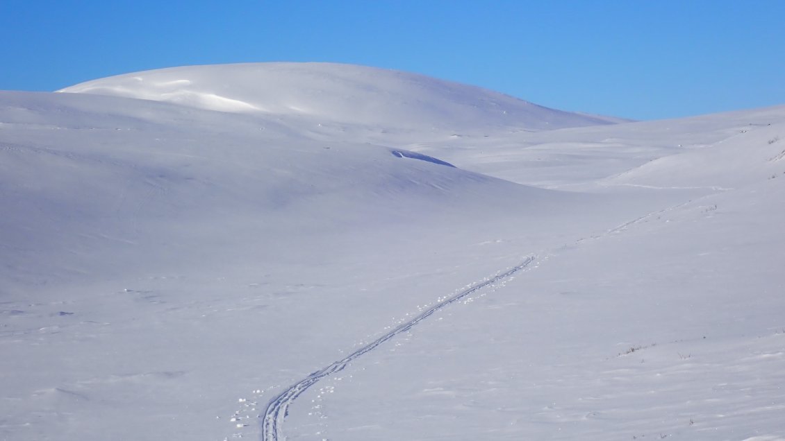 Ma trace de la veille.