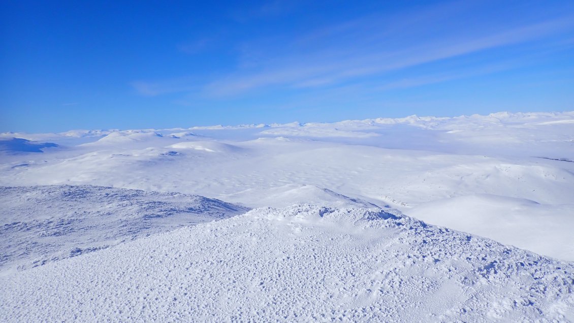 Immensité blanche...