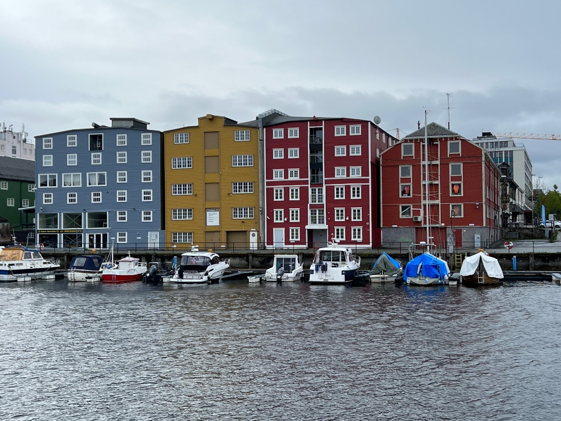 Dimanche 28 Mai c’est repos vélo et visite de la ville de Trondheim