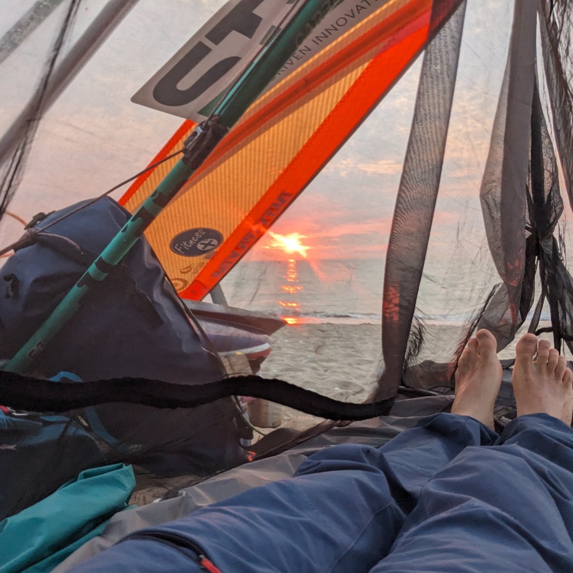 Bivouac à Blonville Sur Mer 