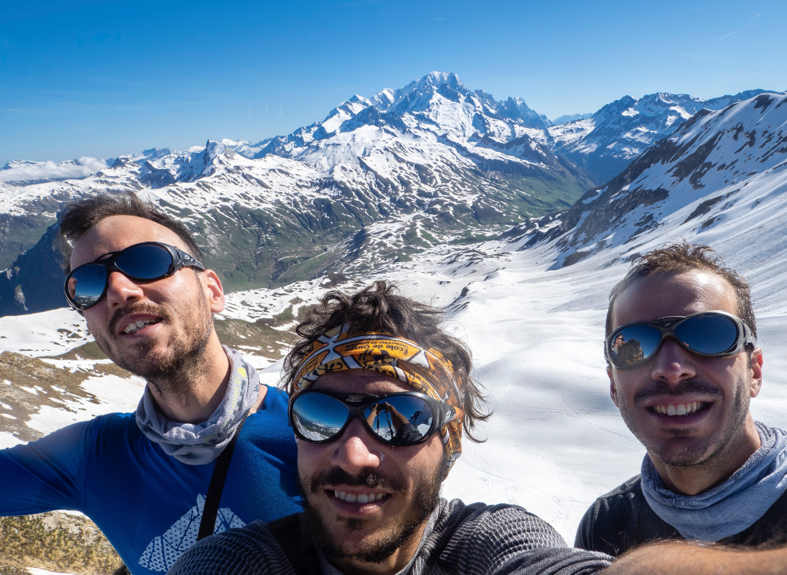 Paul, Léo et Geoffroy, les 3 mouskitaires