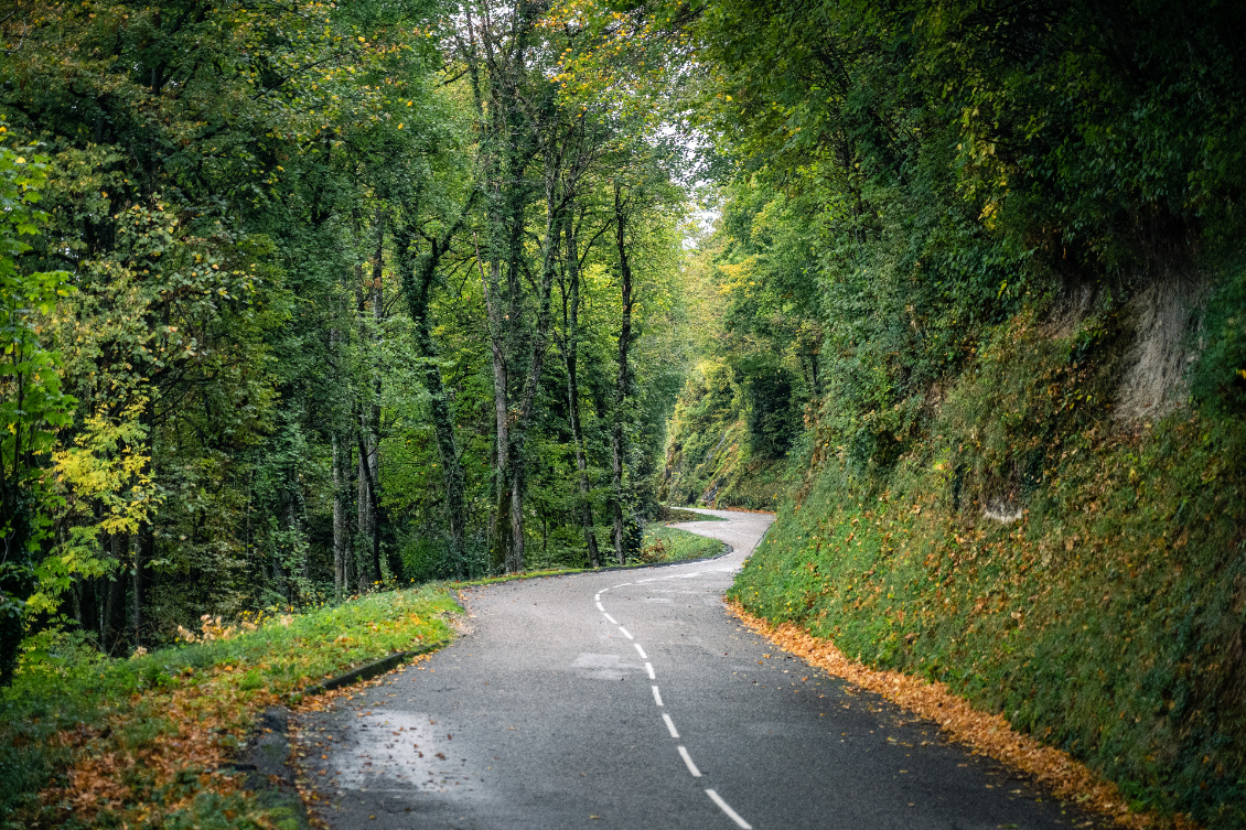 Montée vers Montaud :)