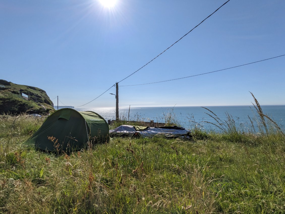 Merci au camping de Reneville pour le prêt gracieux de cette magnifique tente !!!