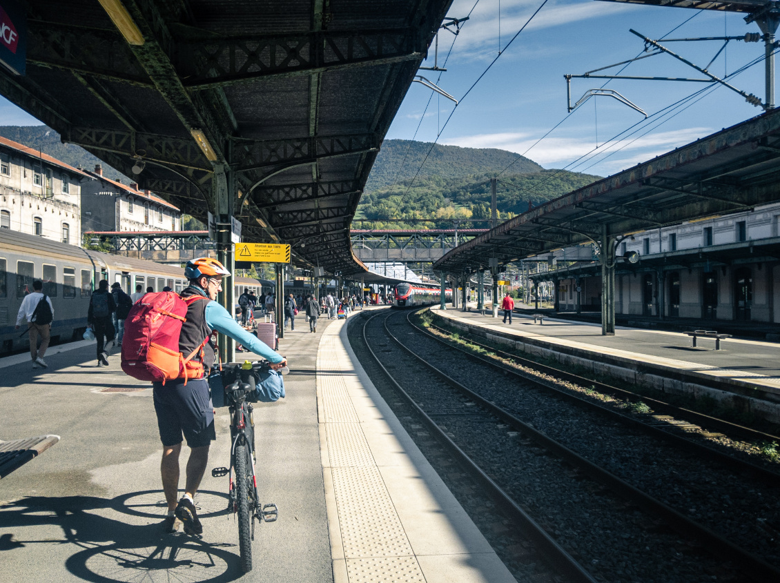 Gare de Bellegarde, enfin !