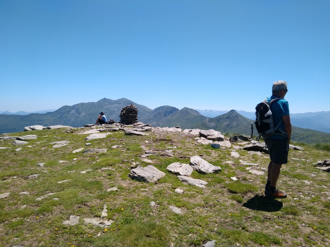 Vue du sommet du Mont Fourcat