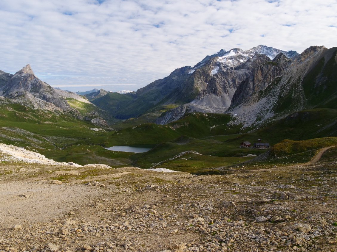 Le Refuge dans son magnifique écrin